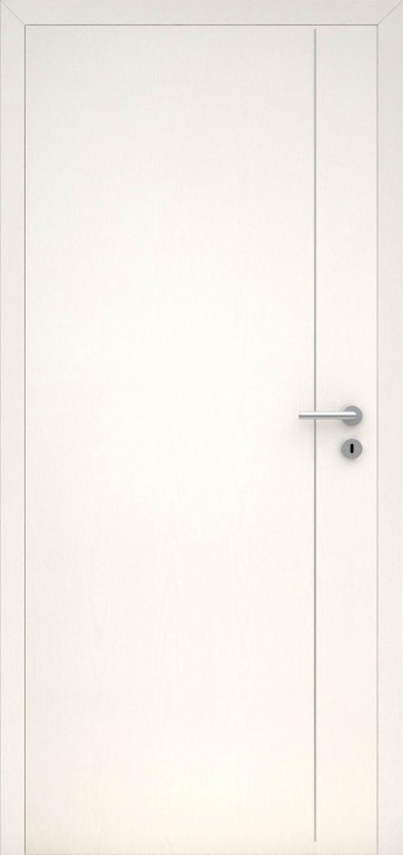 Tür Esche weiß, stumpf | L5