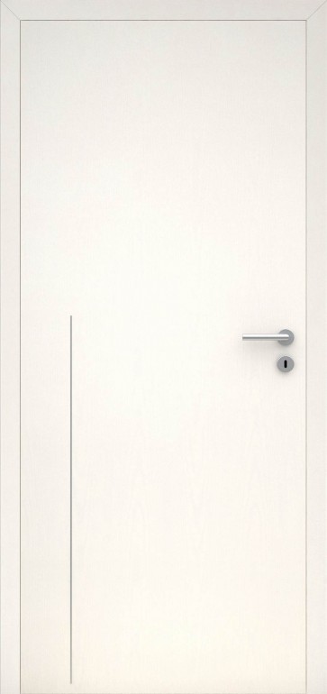 Tür Esche weiß, stumpf | L8