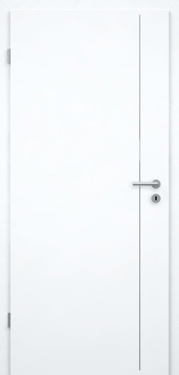 Tür Weißlack CPL | Lisene L5