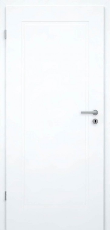 Weiße Tür mit Füllungen (Berlin 1G)