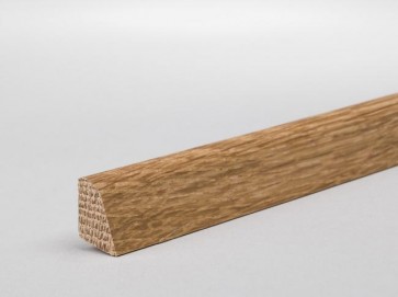 Vorsatzleiste Eiche Massivholz 15 mm x 9 mm