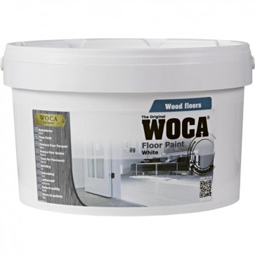 WOCA Bodenfarbe 2,5 Liter (Weiß, grau und schwarz)