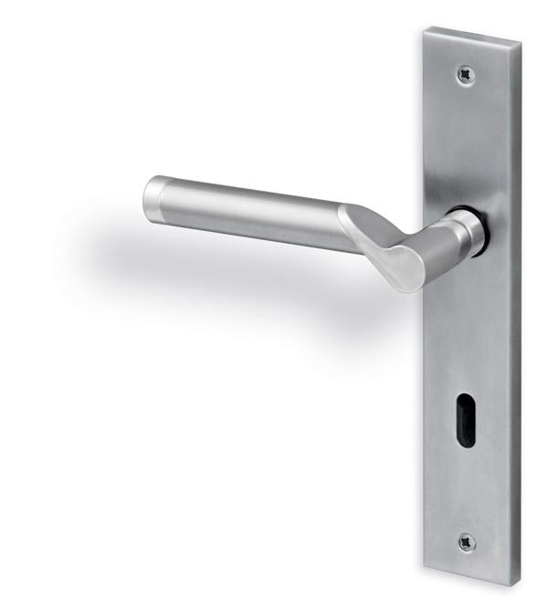 Türgriffe langlebig und robust für Innentüren und Zimmertüren Chrom /  Edelstahl zum günstigen Preis vom Türenfuxx.