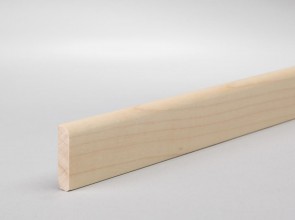 Deck- und Vorsatzleiste Ahorn kanadisch 23 mm x 5 mm Massivholz