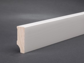 Sockelleiste Weiß lackiert RAL 9016 (40 mm x 15 mm)