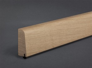 Stuhlleiste Sockel Buche Holz 70 mm x 28 mm
