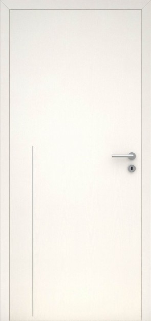 Tür Esche weiß, stumpf | L8
