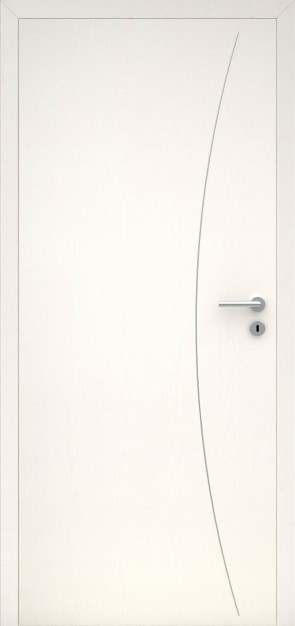Tür Esche weiß, stumpf | L9