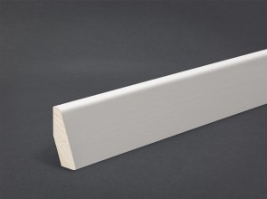 Vorsatzleisten Deckleisten Weiß 40x17mm (RAL 9010 / 9016)