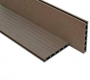 Muster WPC Diele Hohlkammer 20 x 145 mm | Farbe braun