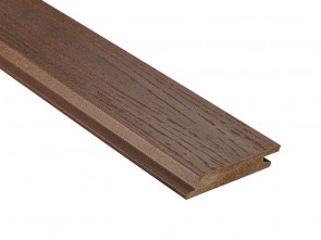 WPC Fassadenprofil Dunkelbraun 18x103mm | Holzmaserung, leicht gebürstet