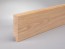 Sockelleiste Eiche Holz 100 mm x 20 mm Oberkante abgeschrägt