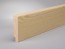 Sockelleiste Kiefer Holz 100 mm x 20 mm Oberkante abgeschrägt