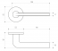 Maße im Millimeter | Technische Zeichnung Türdrücker