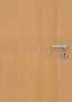 Buche Holzdesign CPL-Tür Muster mit Lisene L5